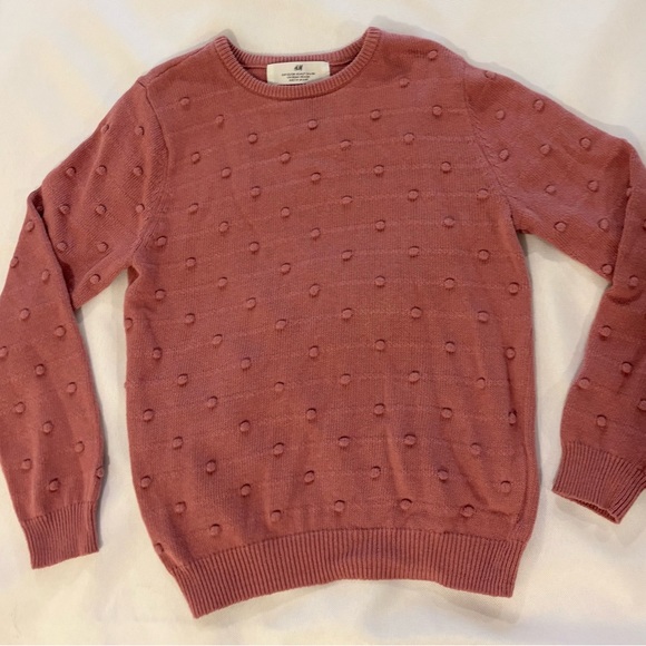 H&M Other - H&M‎ Girl’s Sweater Dusty Rose Size 6x/7